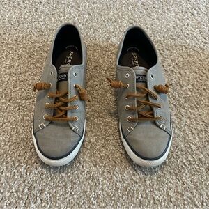 Gray Sperry Slip-on Sneakers